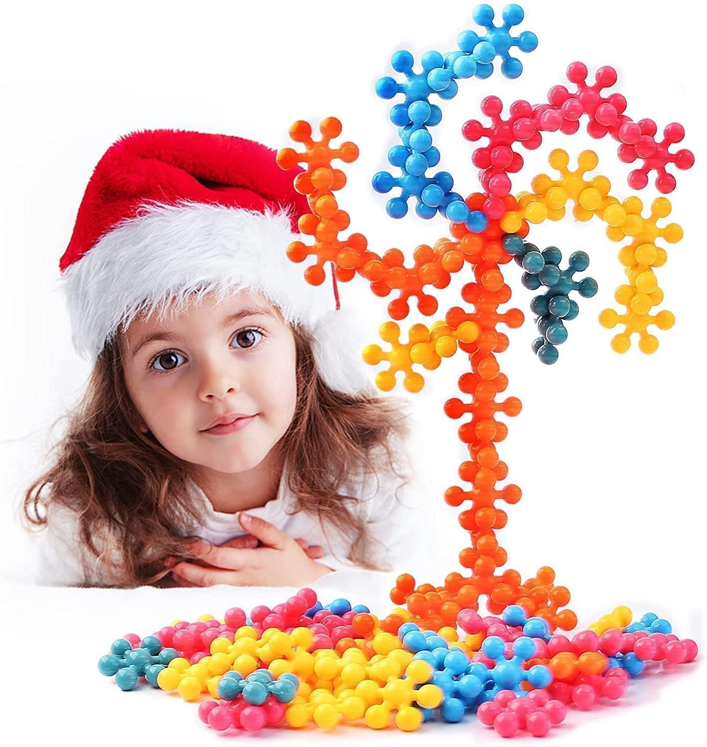 Colorful Star Building Blocks Toys for Kids Boys Girls Multicolor (300 Pcs)