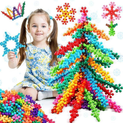 Colorful Star Building Blocks Toys for Kids Boys Girls Multicolor (300 Pcs)