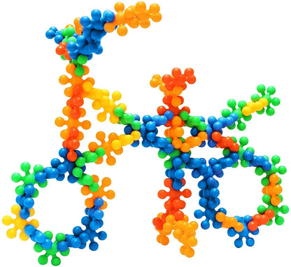 Colorful Star Building Blocks Toys for Kids Boys Girls Multicolor (300 Pcs)