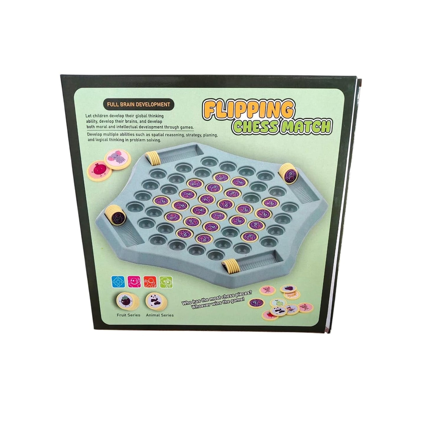 Flipping Chess Match Educational Board Game (By Air)