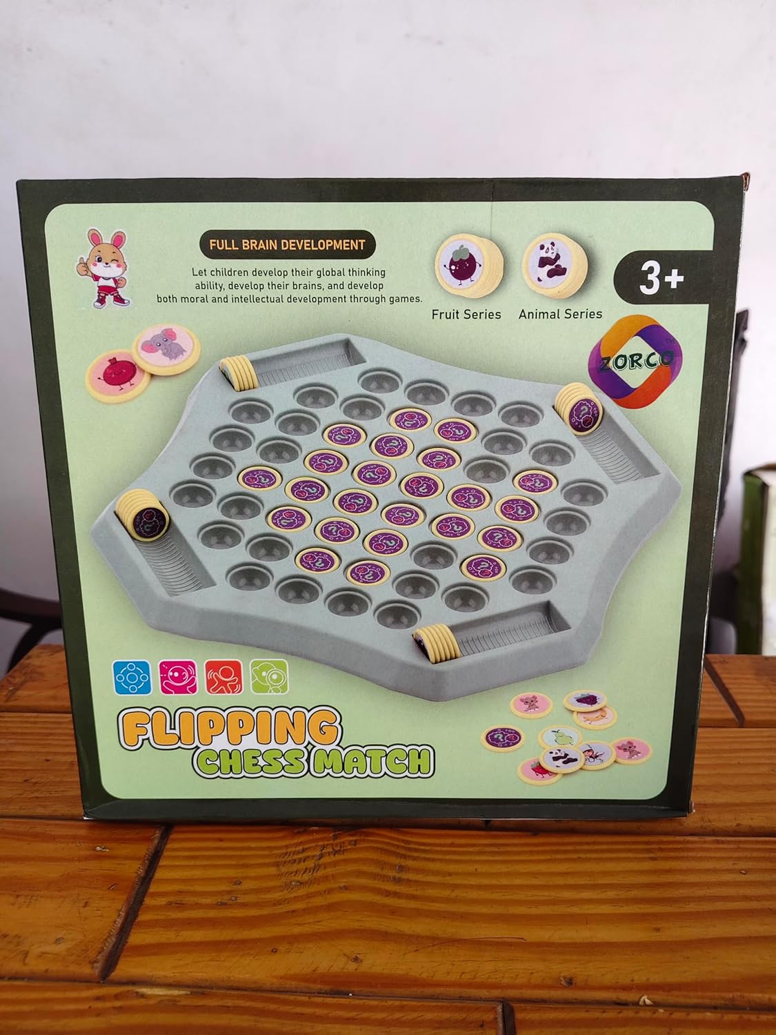 Flipping Chess Match Educational Board Game (By Air)