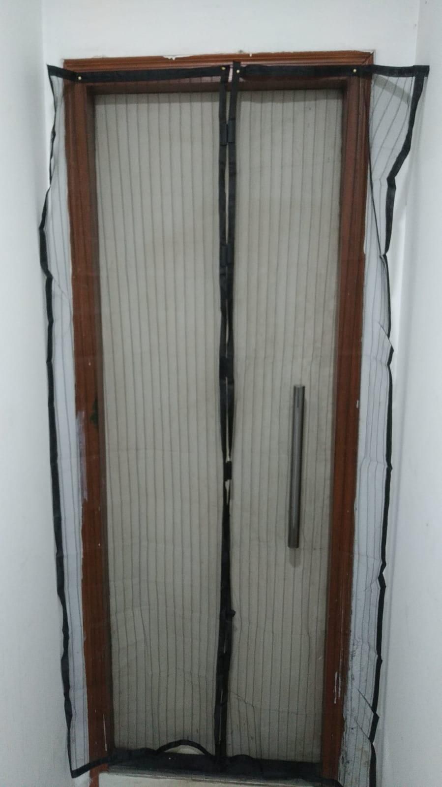 Mesh Screen Net Home Magnetic Foldable Anti Mosquito Door Curtains (By Air)